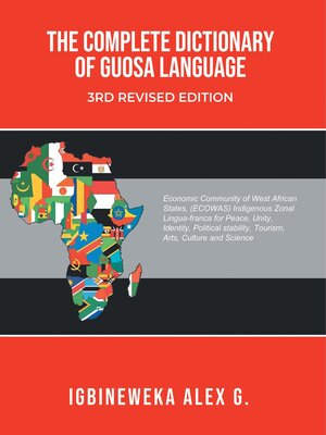 cover image of THE COMPLETE DICTIONARY OF GUOSA LANGUAGE 3RD REVISED EDITION